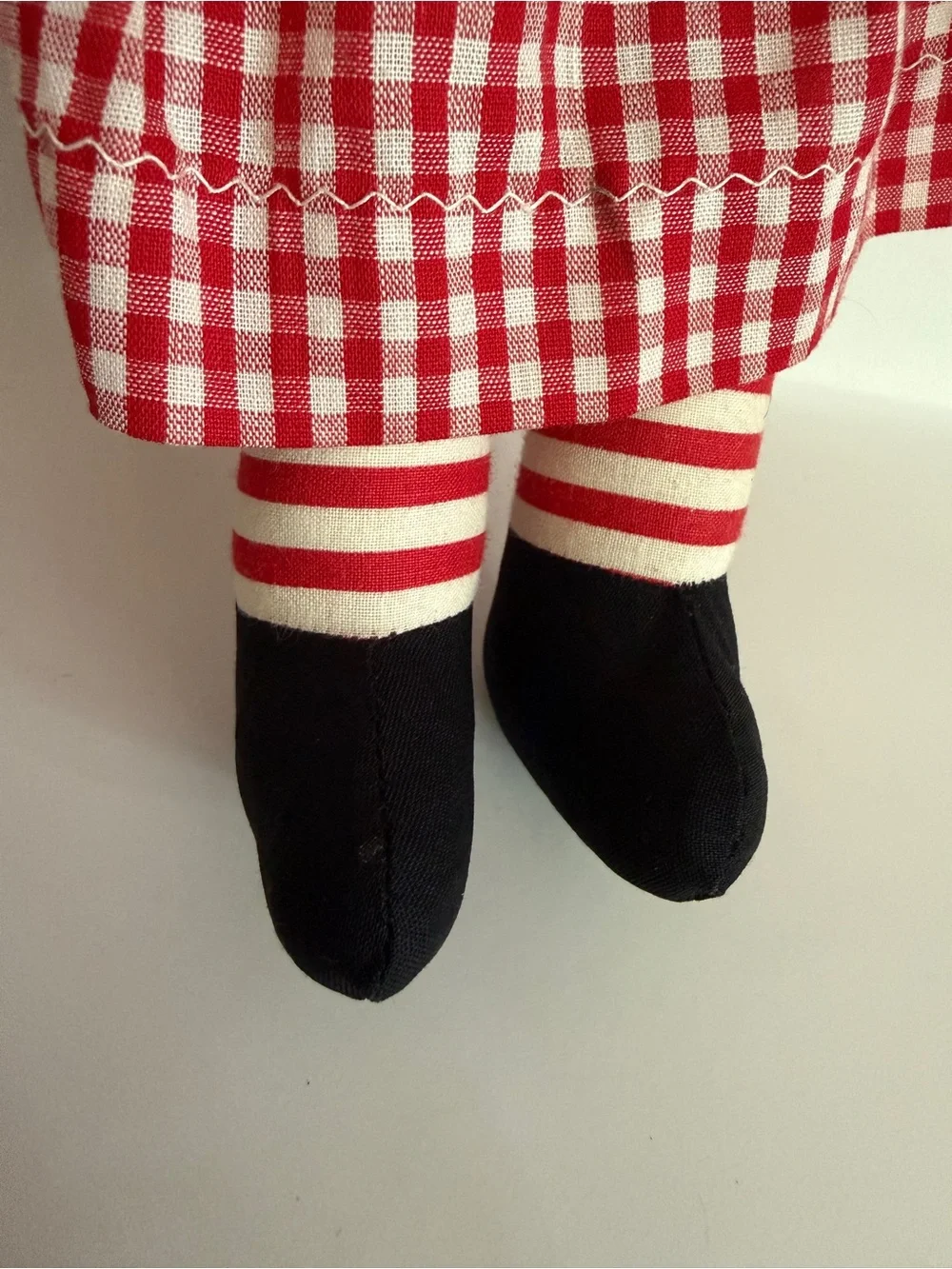 Raggedy Ann Doll Handmade Signed Donna Walsh Artist 14
